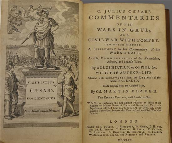 Caesar, Julius and others - C. Julius Caesars Commentaries of His Wars in Gaul, translated by